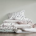 thumbnail image 6 of 4-Piece Full Cotton Flannel Printed Sheet Set,White Holiday Trees, 6 of 27