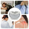 thumbnail image 6 of Neck Brace Support Collar Memory Foam Silicone Wrapped Breathable Frame Soft Skin Friendly Fabric for Neck Men Women, 6 of 6