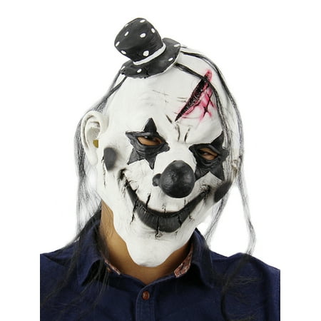 Holloween Horror Clown Latex Mask Adults Cosplay Costume Fancy Props