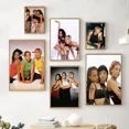 thumbnail image 2 of Póster de cantante de banda tlc, pintura decorativa, póster de lienzo, arte de pared, carteles para sala de estar, pintura para dormitorio, 2 of 5