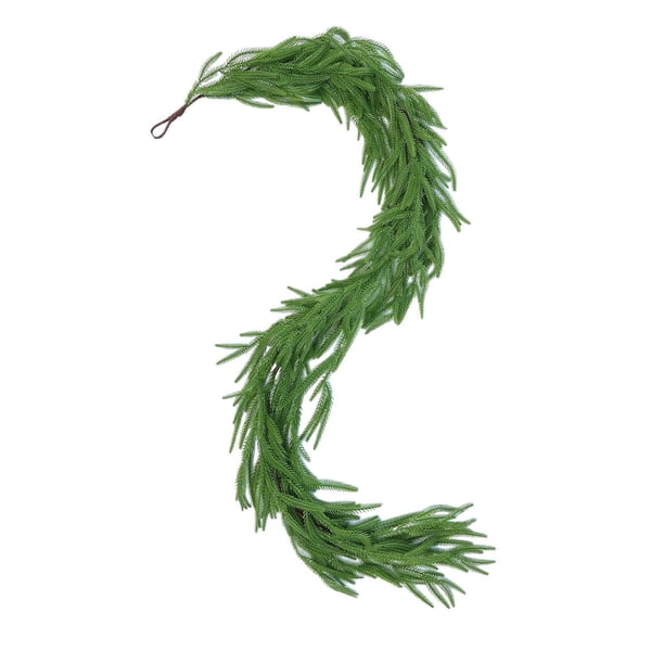 Adorno Navideño: Enredaderas Sintéticas Con Piñas De Tacto Suave. Adorno Festivo Con Vegetación Para La Temporada Navideña.