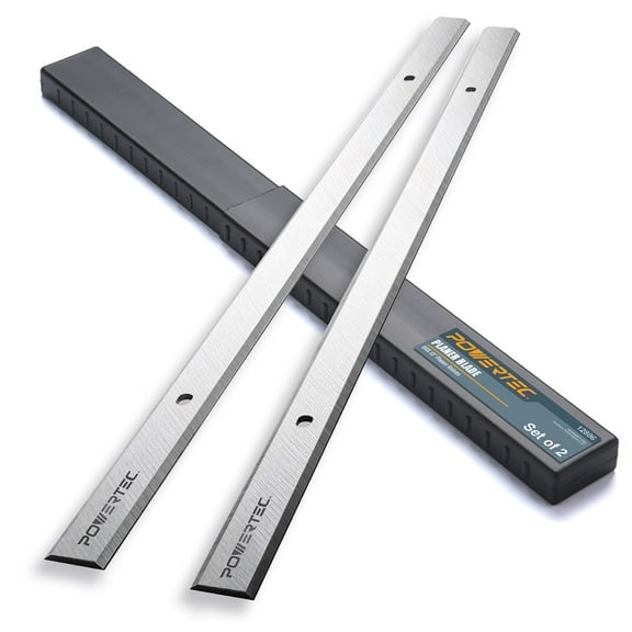 POWERTEC 13 Inch Planer Blades for Ryobi AP1300 Planer, Replacement for 6660664, 290202-000 Planer Knives, Set of 2, 12806
