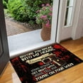 thumbnail image 3 of Summer Welcome Doormat Interesting Monogrammed Floor Mat Text Retro Style Mat Thick and Non-Skid Machine Washable Kitchen Modern Style Aartistic Floor Mat Yard Decor Holiday Decor, 3 of 5