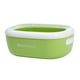 thumbnail image 1 of Bandeja para arena de gato a prueba de salpicaduras, contenedor de arena para gatos con tapa abierta. Verde, 1 of 9