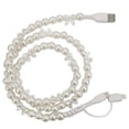 thumbnail image 2 of USB To Type-C Beaded Phone Multi Charger Chargers For Fast Charging PVC Multi Charger Cable USB To Type-C type+1, 2 of 8
