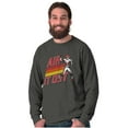 thumbnail image 4 of Football Quarterback Air It Out Men's Long Sleeve Tee T Shirt Brisco Brands S, 4 of 6