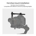 thumbnail image 4 of Amdohai FeiyuTech Aluminium Alloy Extension Arm Bracket with 1/4 Inch Screw Mount Lock for FeiyuTech AK Series AK4000 AK2000 Stabilizer Accessory for Video Light Microphone Monitor, 4 of 7