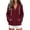 Wine Womens Sweatshirts, variant on Sweatshirts for Women V Neck Long Sleeve Hoodies Womens Casual Loose Sweatshirts with Pockets