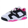 thumbnail image 5 of Little Kid's Jordan 6 Retro Low Black/Fierce Pink-White (DV3528 061) - 12, 5 of 5