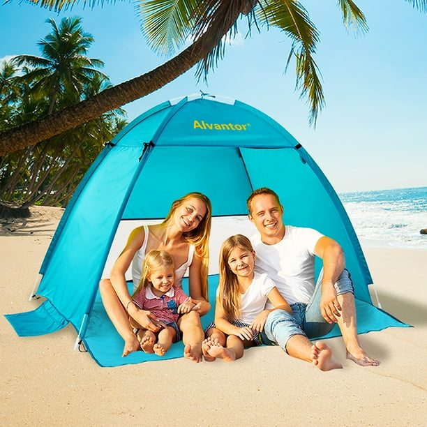 Beach Tents Beach Umbrella Outdoor Sun Shelter Cabana PopUp UV50+ Sun