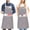 White, variant on FunChaos 2 Pack Cooking Aprons for Women & Men, Chef Apron for BBQ Baking Restaurant(Black/White)