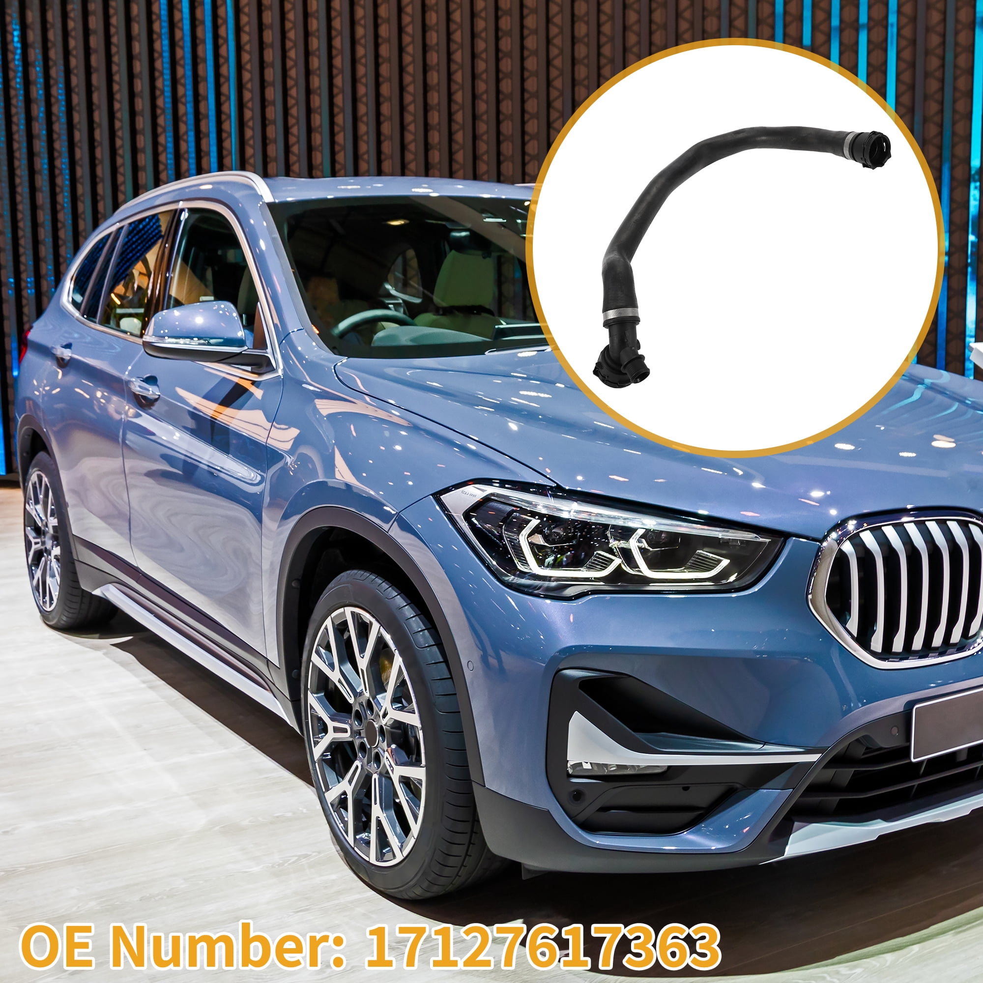Unique Bargains Radiator Hose For BMW X1 X2 2016-2020 No.17127617363