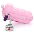 thumbnail image 5 of Divoti Black Asthma Inhaler Travel Case with Secure Clip-on Keychain Carabiner (Inhaler Holder Case Only), 5 of 7