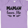 thumbnail image 4 of Inktastic Mamaw Loves Me Grandchild Girls Baby Bodysuit, 4 of 5