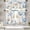 Summer Beach Seashells, variant on Summer Kitchen Window Curtains Valance and Tier Set 36 Inch, Seashells Starfish Coral Rod Pocket Short Tier Curtain for Bathroom, Watercolor Small Cafe Drapes for Kitchen Decor