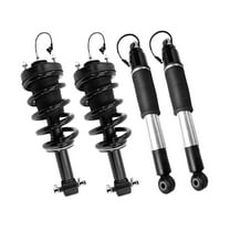 AutoShack Front & Rear Air Suspension Strut | Replacement for 2015-2020 Chevrolet Tahoe 2015-2020 GMC Yukon 2015-2020 Chevrolet Suburban 2015-2020 GMC Yukon XL 2015-2020 Cadillac Escalade | 4-PC