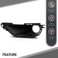 thumbnail image 5 of FOG LIGHT LAMP BEZEL LEFT DRIVER SIDE FIT FOR 2016-2022 JEEP GRAND CHEROKEE, 5 of 10
