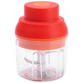 thumbnail image 3 of Mini machacador de ajo eléctrico, picador de ajo de mano recargable por USB para cocina casera, 250ml, 3 of 8