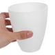 thumbnail image 2 of Taza de café de cerámica blanca Tapa de tapa de cerámica blanca cubierta de taza de té cubierta de reemplazo de tetera tazón tapa tapa para líquidos calientes y fríos de 3.5 pulgadas, 2 of 6