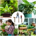 thumbnail image 4 of Clearance! MASLVO Garden Stakes Plant Stakes Landscape Staples 3pcs Signs Garden Stakes Fun Potted Mini Inserts Stake Suitable For Patio Courtyard, 4 of 4