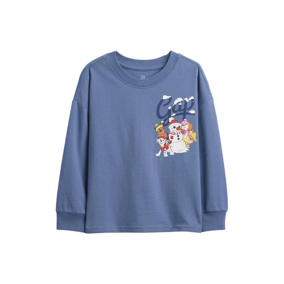 Remera de Manga Larga para Bebés GAP Paw Patrol Azul 12-18M
