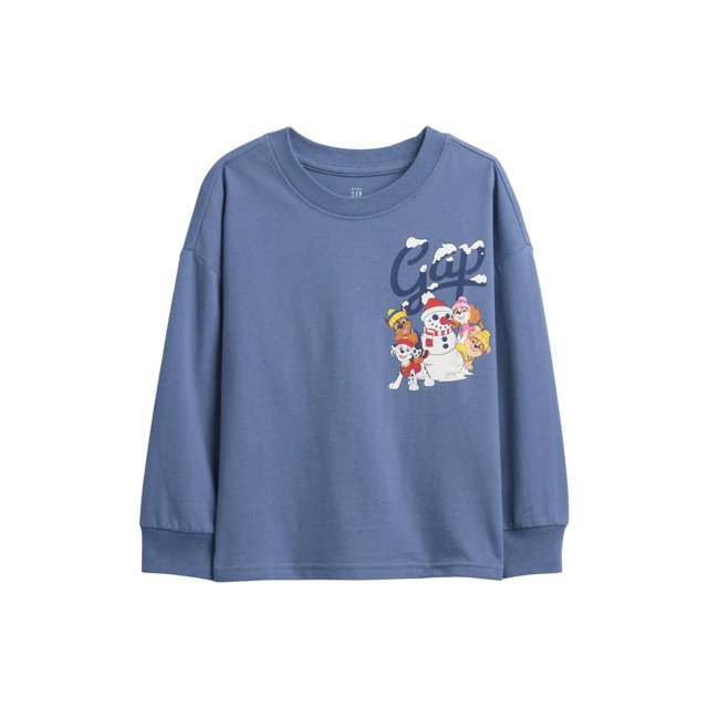 Remera de Manga Larga para Bebés GAP Paw Patrol Azul 12-18M