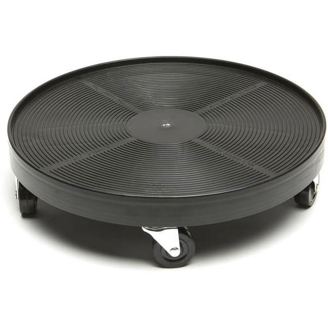 DeVault Enterprises DEV3000BNH Support de Plante 16 Po. Ensemble de Dolly, Noir