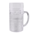 thumbnail image 2 of QUTETN Kitchen Gadgets Tableware Reusable 32Oz Plastic Beer Mug 1 Liter With Handles Pineapple Cup Multicolor, 2 of 4