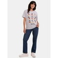 thumbnail image 2 of Mickey Mouse Women's Graphic Tee with Short Sleeves, Sizes XXS-XXL, 2 of 4