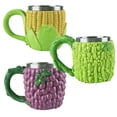 thumbnail image 3 of Taza De Agua Creativa En Forma De Fruta 3D, Taza De Cerveza De Café De Resina Novedosa, Personalidad Única Para Decoración De Hogar, Oficina, Bar, Restaurante matsuzay HA026632-02, 3 of 7