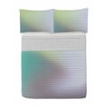 thumbnail image 1 of Pastel Reversible Bedspread Set, Abstract Blurry Colors Composition Daydream Fantasy Miscellaneous Art, Pillow Shams & Comforter Microfiber Bedding Set, 3 Sizes, Seafoam, by Ambesonne, 1 of 4