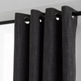 thumbnail image 2 of Bouclair Rideau Occultant Chita Charbon 52x84 Po (132x213 cm), 2 of 8