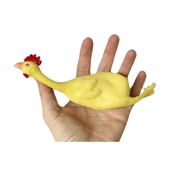 Rubber Chicken Stress Ball Toys for Classroom or Office - Sensory Fidget Special Needs