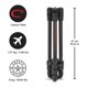 thumbnail image 2 of Trípode Manfrotto Befree Advanced AS de carbono portátil, 2 of 8
