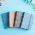 thumbnail image 5 of Leather Cover Pocket Notebook With Pen Holder Page Marker Ribbons, 5 of 5