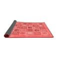 thumbnail image 2 of Ahgly Company Indoor Rectangle Abstract Red Modern Area Rugs, 3' x 5', 2 of 4