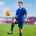 thumbnail image 4 of EeaseCA Football Soccer Captain Armband Adjustable Soccer Rugby Basketball Player Bands (Yellow), 4 of 8