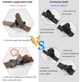 thumbnail image 3 of shiyou-Tactical Belt, Military Hiking Rigger 1.5" Nylon Web Work Belt with Heavy Duty Quick Release Buckle, 3 of 4