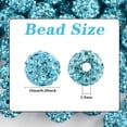 thumbnail image 2 of Perlas de arcilla con diamantes de imitación de 10 mm, 200 unidades, para manualidades - KESOCORAY, 2 of 6
