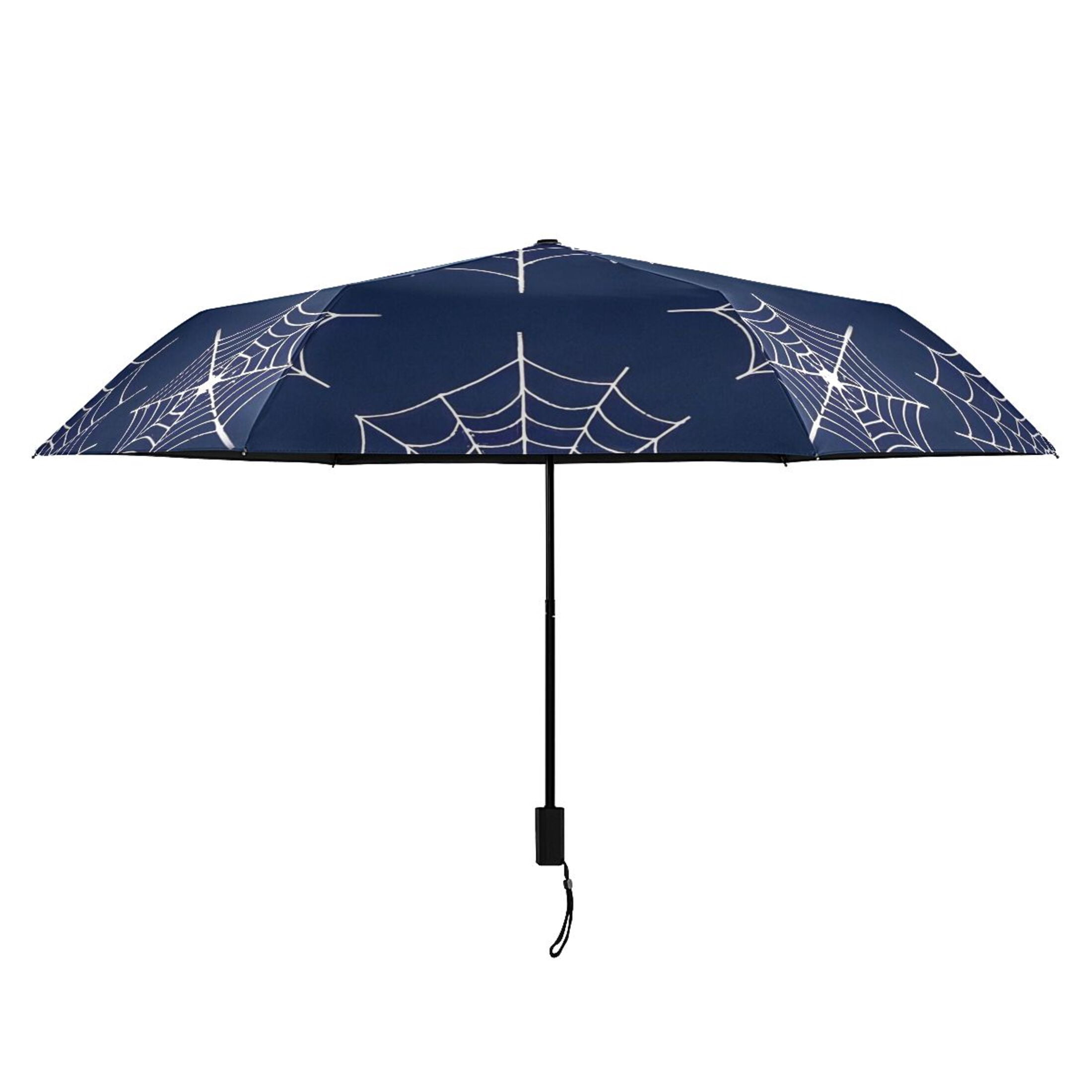 ALAZA Spider Web UPF 50+ Compact Folding Umbrella for Rain Travel Umbrella Packable