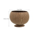 thumbnail image 2 of KAKOWELY Coconuts Shell Bowl Food Serving Bowl Small Coconuts Bowl Snack Storage Bowl,4.33"X4.33"X3.74", 2 of 4