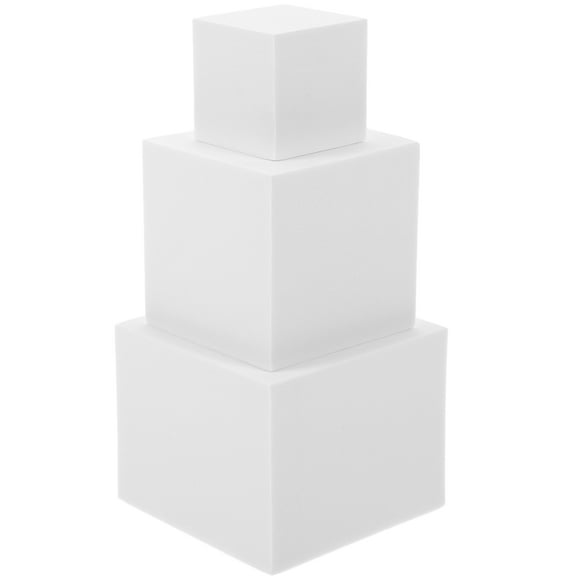 NIYANGLE 3Pcs Foam Cubes in Classical Cube Shapes for Photography Sessions