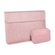 thumbnail image 3 of Funda para portátil de 14 y 15 pulgadas, ligera, antipolvo, para exteriores, suave, para MacBooks Rosa, 3 of 9