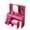 Pink, variant on Ktaxon Large 47.2" Makeup Vanity with 3 Color Lights, Vanity Desk with USB Charging Station, Vanity Makeup Table with Visible Drawers, Hidden and Open Storage Shelves, White
