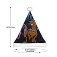 thumbnail image 3 of Lsque Scooby-Doo Print Santa Hat Christmas Hat Funny Christmas Hat Christmas Knitted Beanie Hat For Men Women Adult, 3 of 7