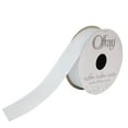 thumbnail image 5 of (2 pack) Offray Ribbon, White 7/8 inch Grosgrain Glitter Polyester Ribbon for Sewing, Crafts, and Gifting, 9 feet, 1 Each, 5 of 6