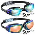 thumbnail image 1 of GPED Gafas de Natación, Paquete de 2 Gafas de Natación de Silicona Anti-vaho sin Fugas Anti-UV para Adolescentes, Jóvenes, Adultos, Mujeres y Hombres, 1 of 8