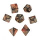 thumbnail image 5 of Dados poliédricos Juegos de mesa D4 D6 D8 D10 D12 D20 Accesorios de casino Juegos familiares negro rojo, 5 of 9
