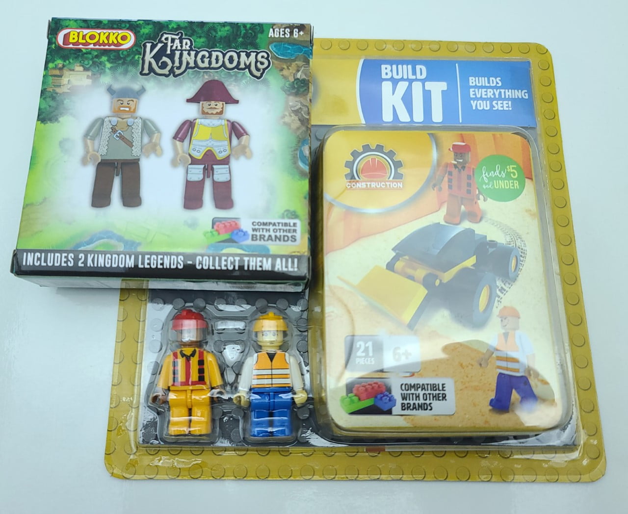 Blokko 20 Pk Mini Figure Gift Set Compatible With Other Major Brands Age 6+