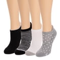 thumbnail image 4 of MUK LUKS Women's 4Pack Dream Step Sporty Low Cut Ankle Sock, 4 of 5